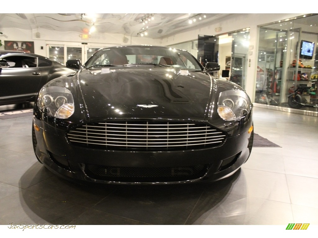 2005 DB9 Coupe - Jet Black / Red Fox photo #2