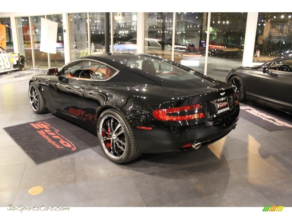 2005 DB9 Coupe - Jet Black / Red Fox photo #4