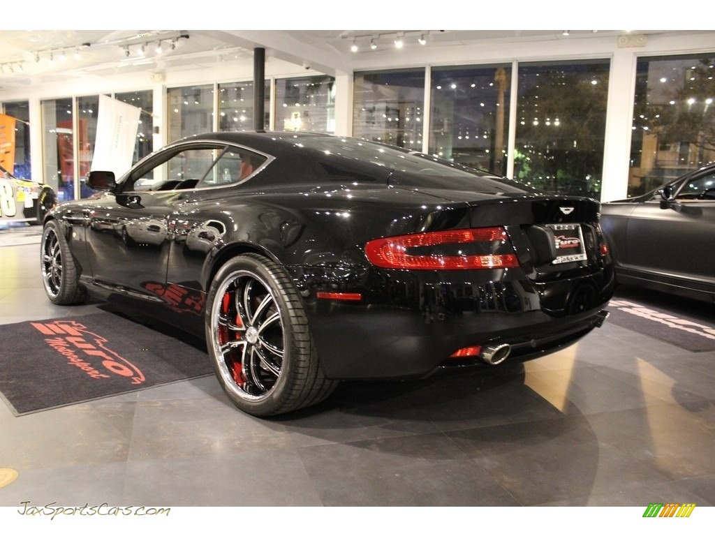 2005 DB9 Coupe - Jet Black / Red Fox photo #5