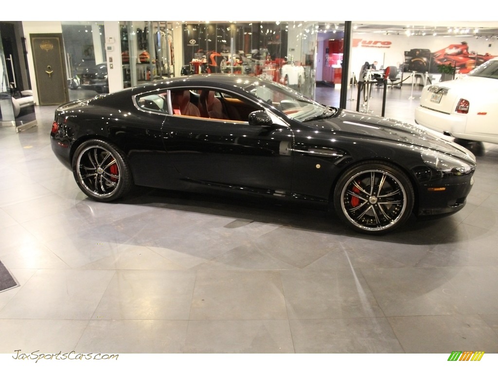 2005 DB9 Coupe - Jet Black / Red Fox photo #10