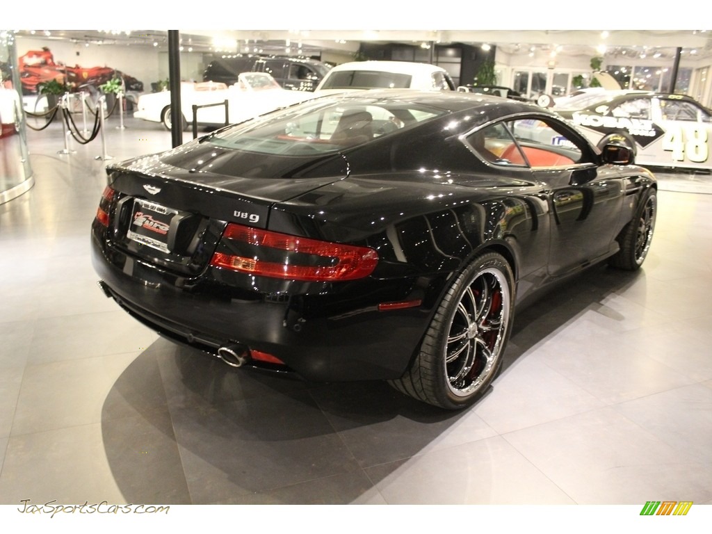 2005 DB9 Coupe - Jet Black / Red Fox photo #11