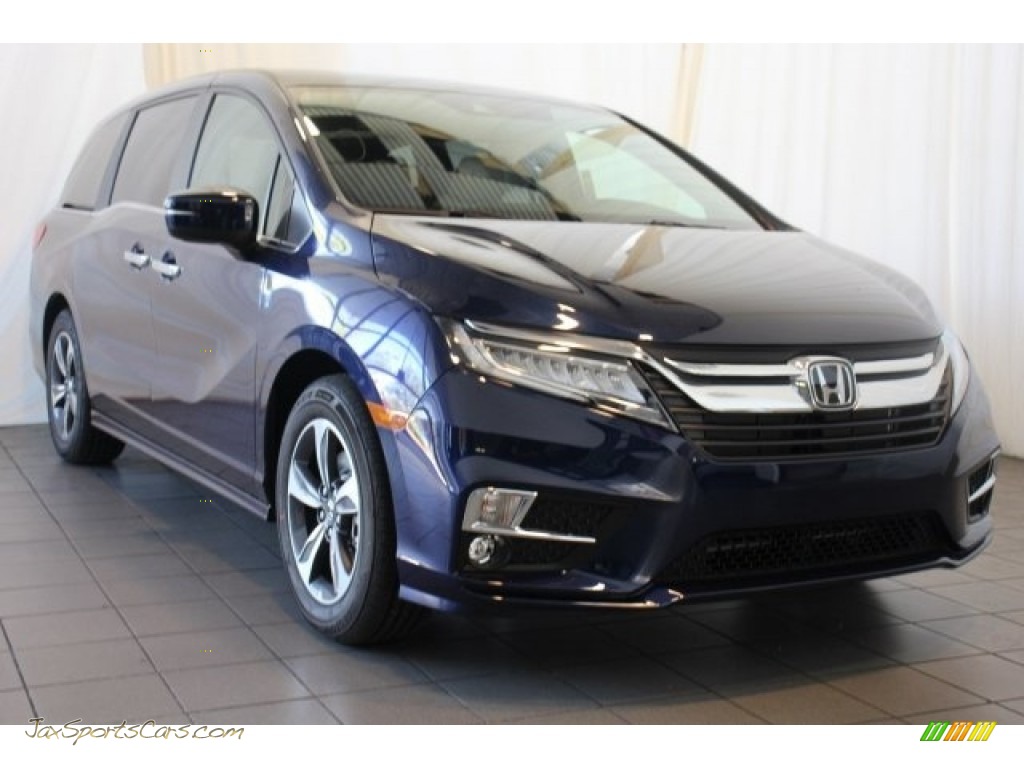 2018 Odyssey Touring - Obsidian Blue Pearl / Gray photo #2