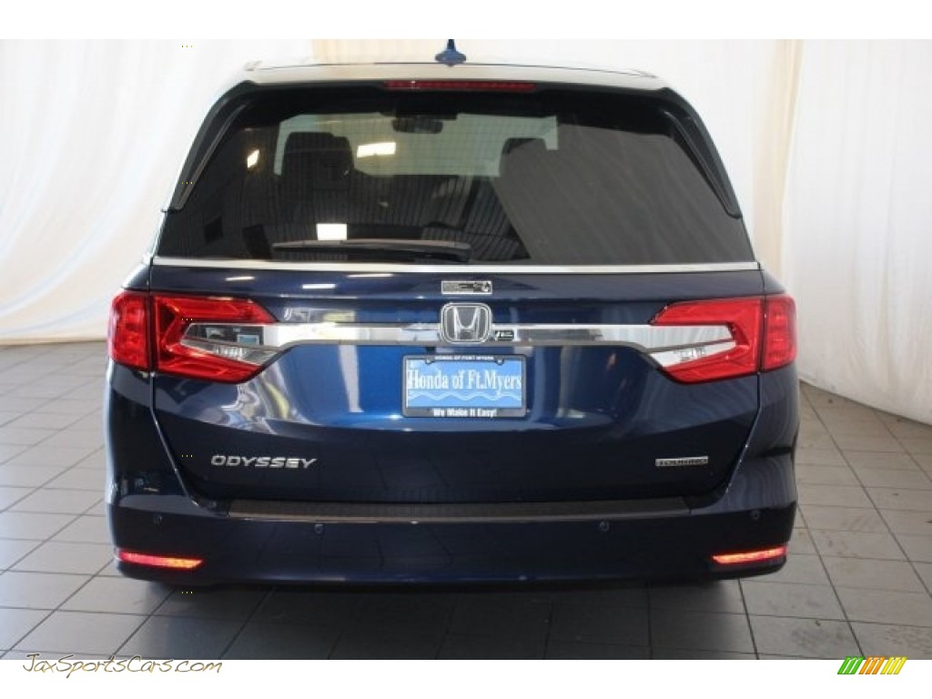 2018 Odyssey Touring - Obsidian Blue Pearl / Gray photo #7