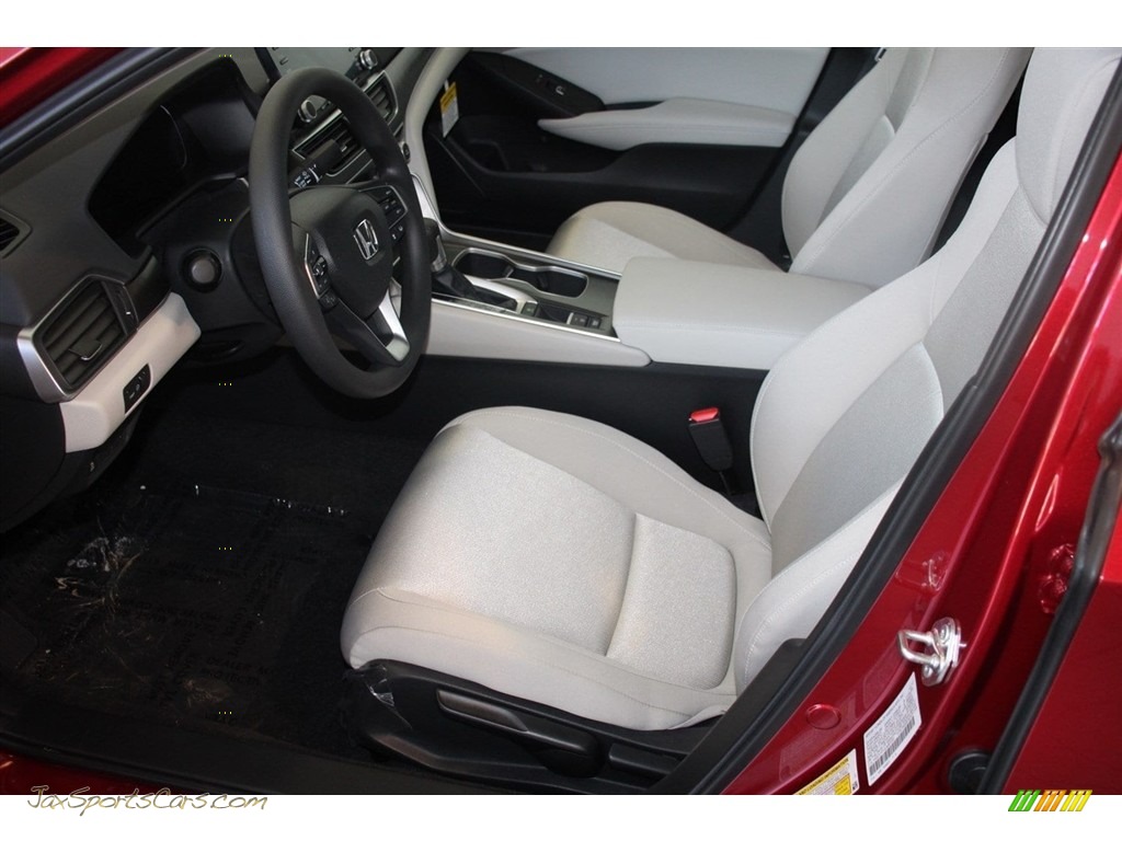 2018 Accord LX Sedan - Radiant Red Metallic / Ivory photo #11