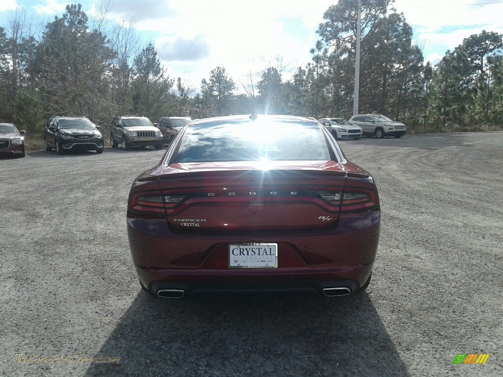 2018 Charger R/T - Octane Red Pearl / Black photo #4