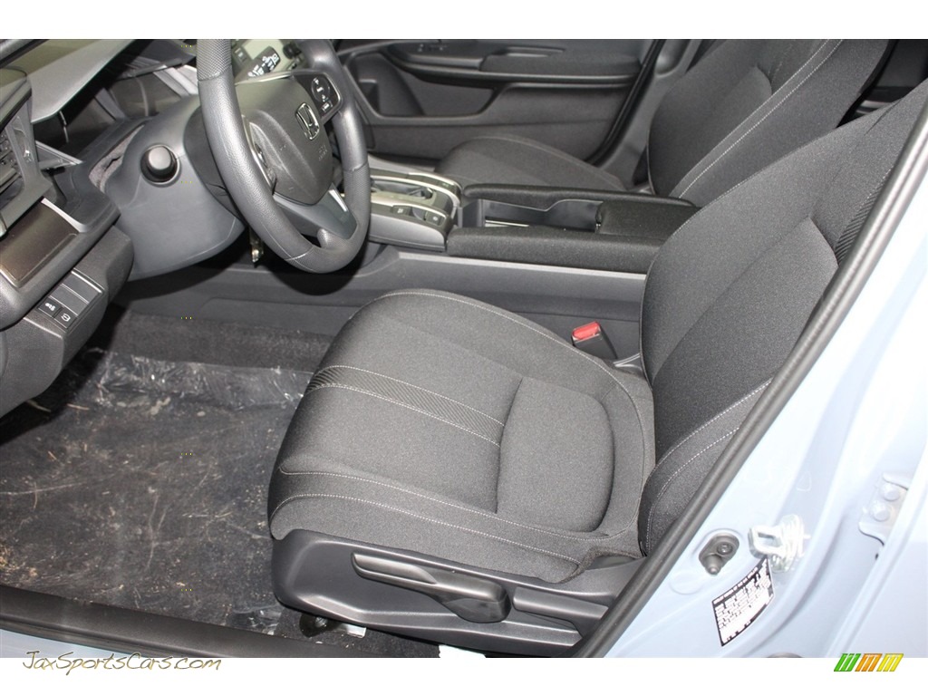 2018 Civic LX Hatchback - Sonic Gray Metallic / Black photo #14