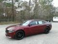 Dodge Charger SXT Octane Red Pearl photo #1