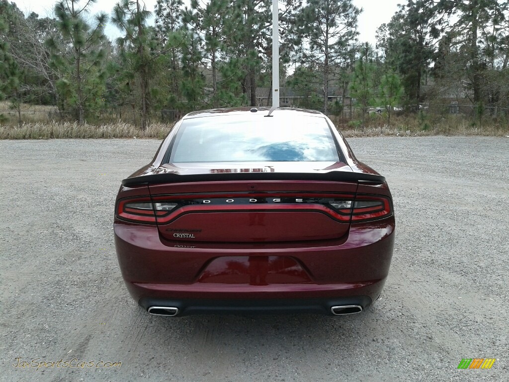 2018 Charger SXT - Octane Red Pearl / Black photo #4