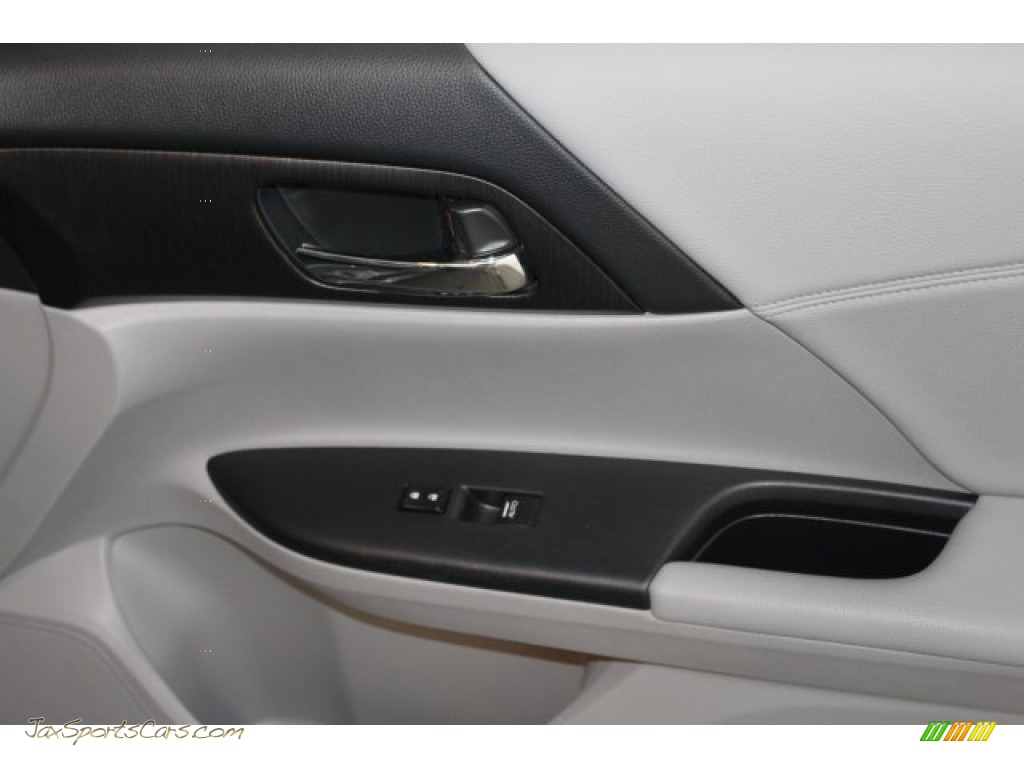 2014 Accord Touring Sedan - Modern Steel Metallic / Gray photo #43