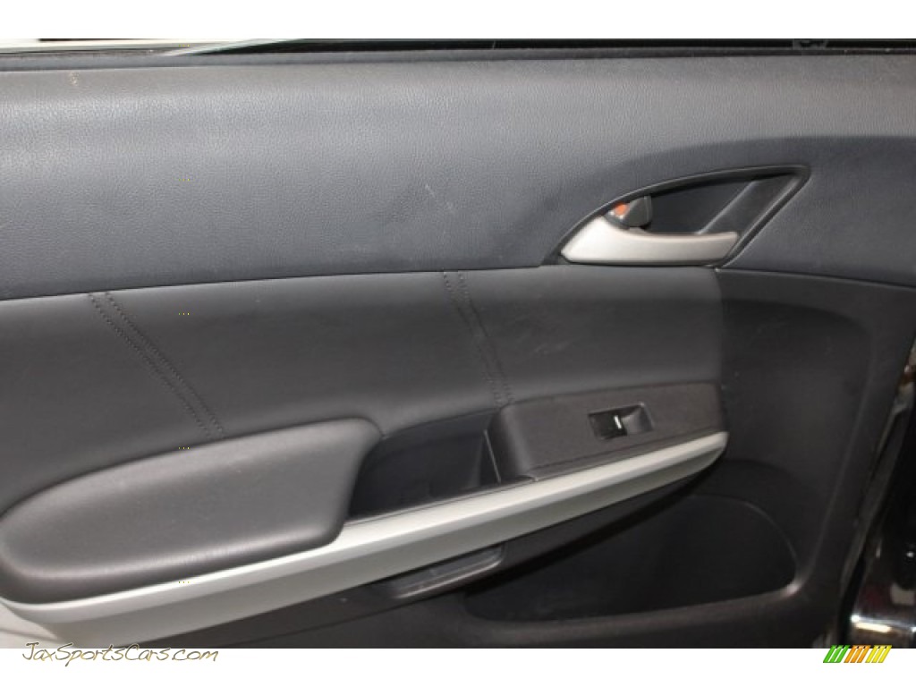 2010 Accord EX-L V6 Sedan - Crystal Black Pearl / Black photo #31