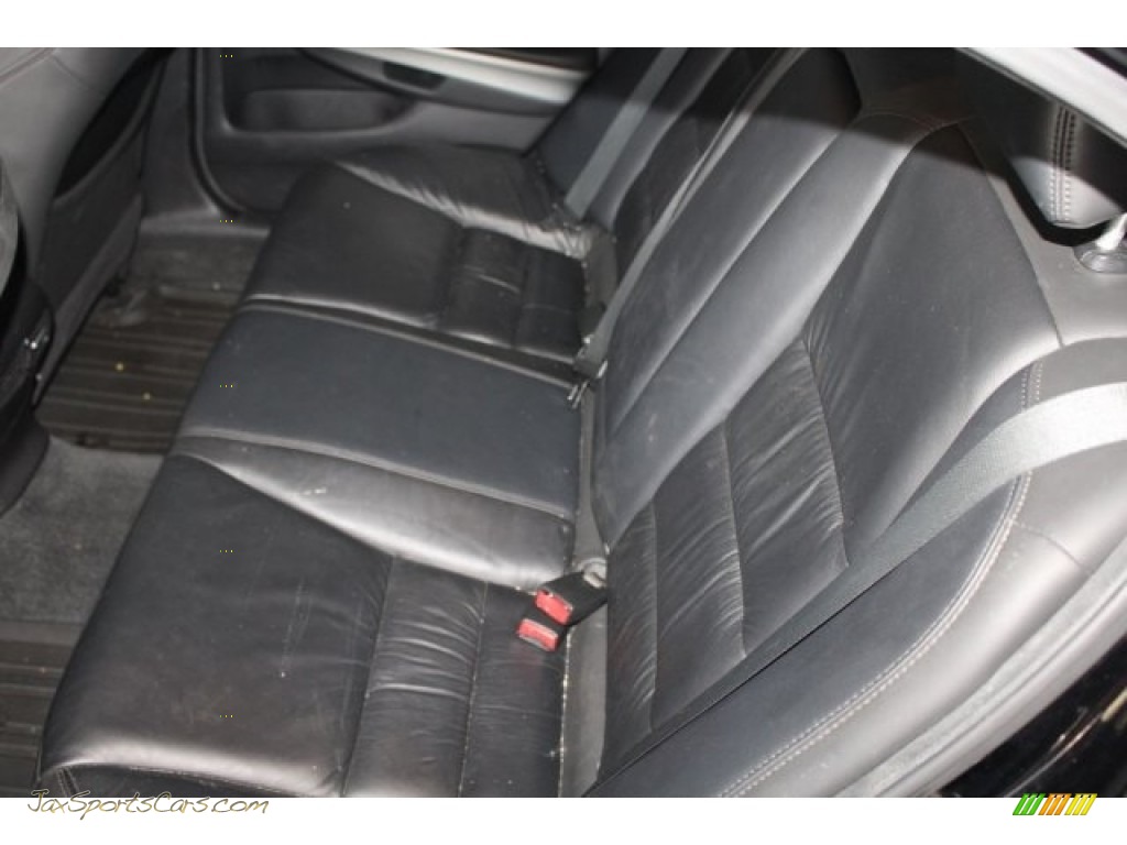 2010 Accord EX-L V6 Sedan - Crystal Black Pearl / Black photo #32