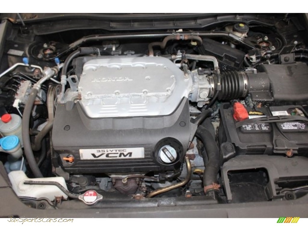 2010 Accord EX-L V6 Sedan - Crystal Black Pearl / Black photo #39