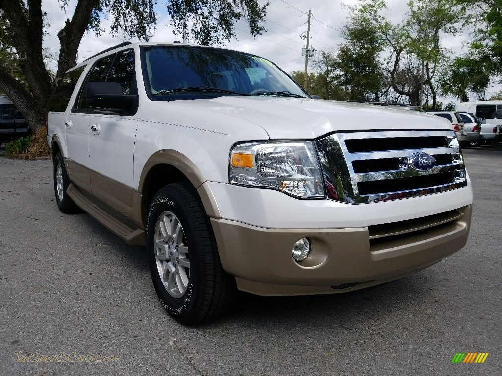 Oxford White / Camel Ford Expedition EL XLT