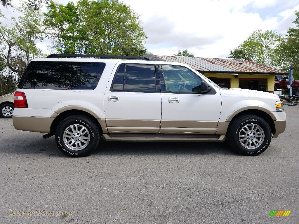 2011 Expedition EL XLT - Oxford White / Camel photo #2