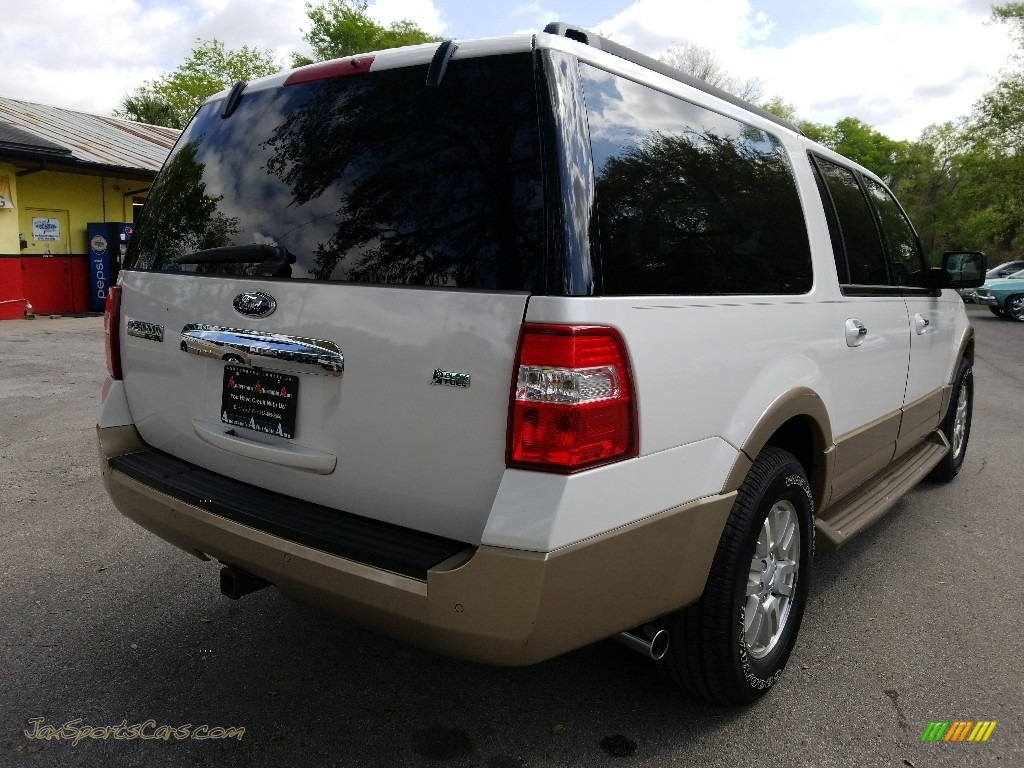 2011 Expedition EL XLT - Oxford White / Camel photo #3