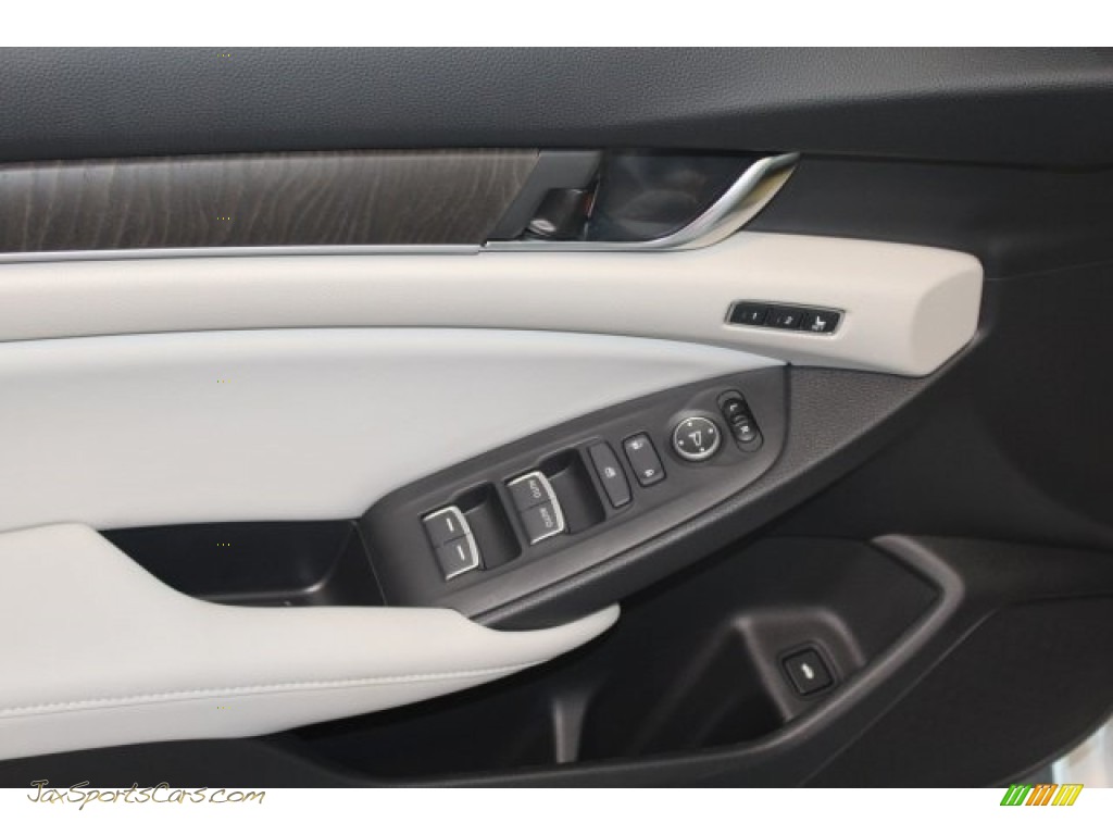 2018 Accord EX-L Sedan - Platinum White Pearl / Ivory photo #14
