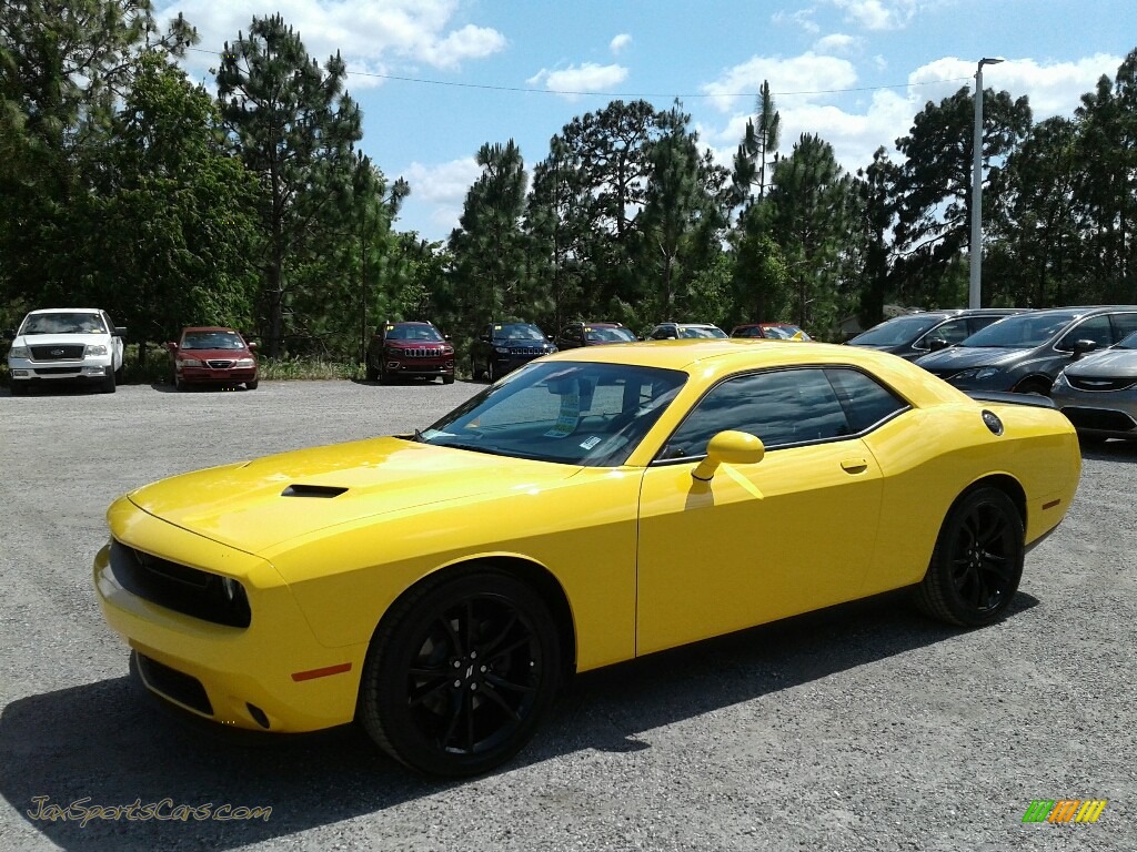 Yellow Jacket / Black Dodge Challenger SXT