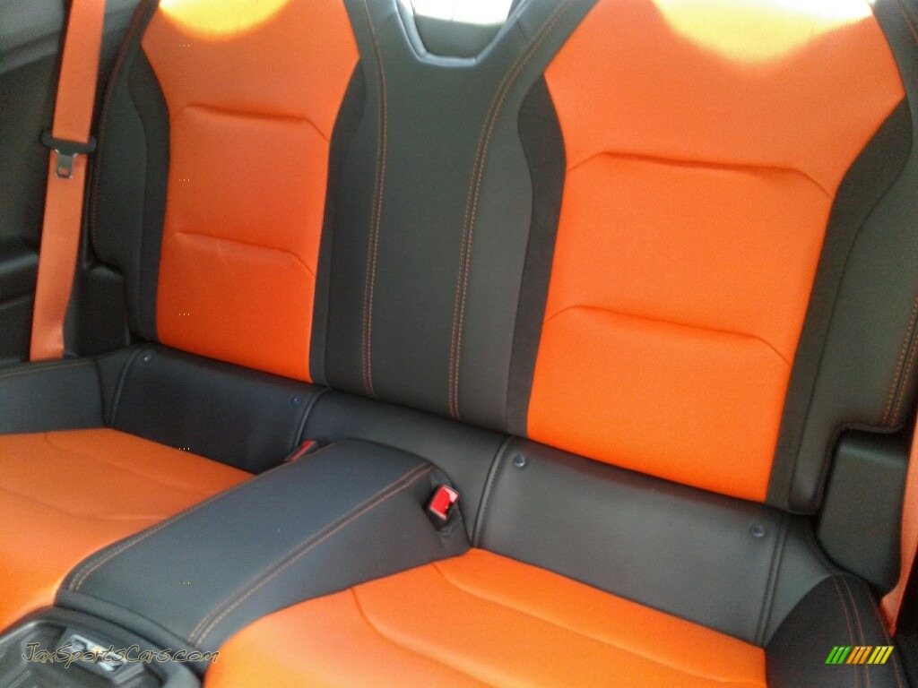2018 Camaro LT Coupe Hot Wheels Package - Crush (Orange) / Jet Black/Orange Accents photo #10
