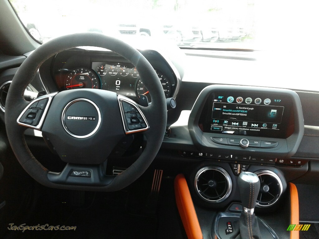 2018 Camaro LT Coupe Hot Wheels Package - Crush (Orange) / Jet Black/Orange Accents photo #13