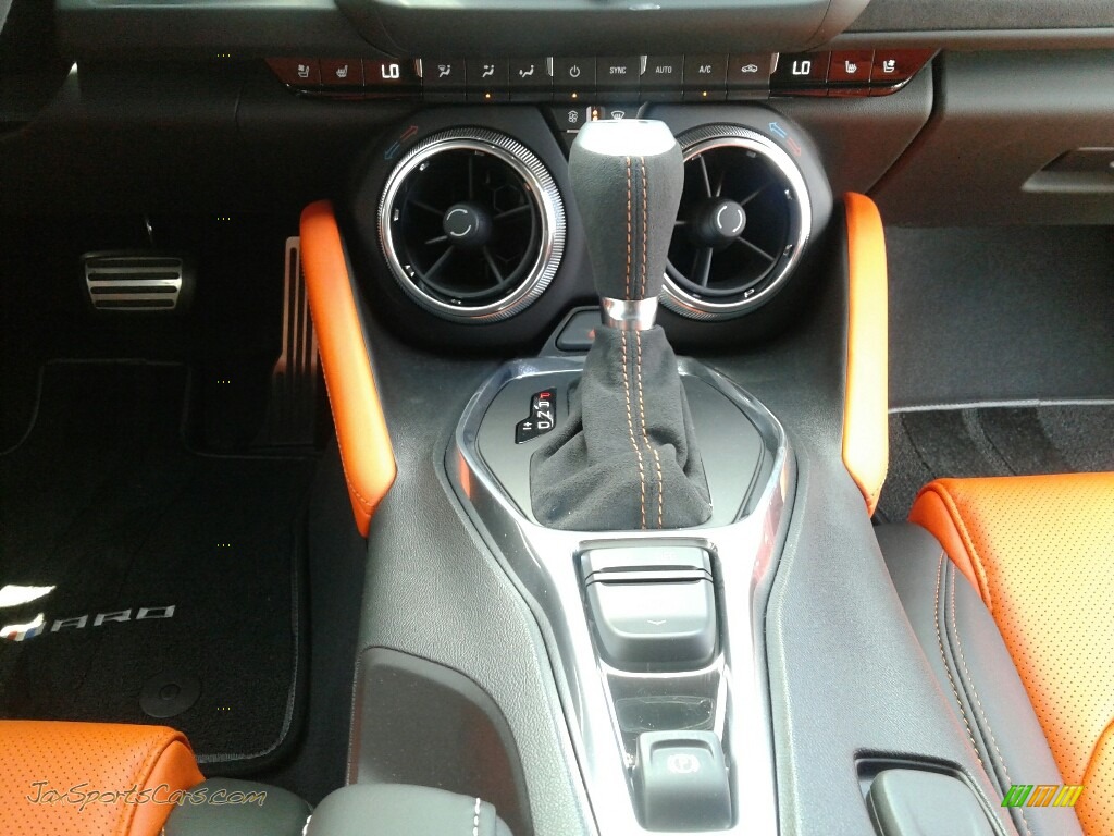 2018 Camaro LT Coupe Hot Wheels Package - Crush (Orange) / Jet Black/Orange Accents photo #16