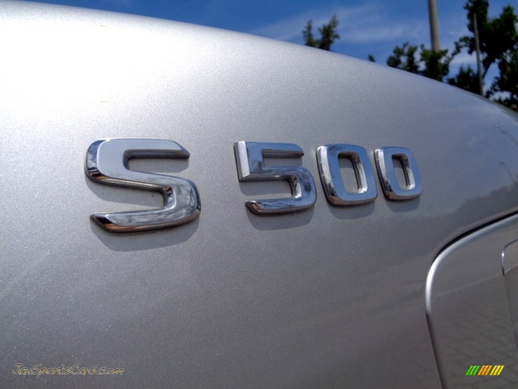 2004 S 500 4Matic Sedan - Brilliant Silver Metallic / Charcoal photo #46