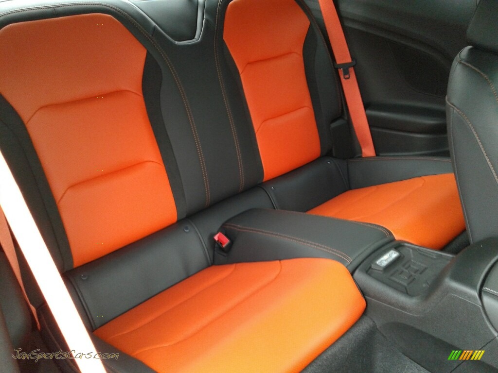 2018 Camaro LT Coupe Hot Wheels Package - Crush (Orange) / Jet Black/Orange Accents photo #11