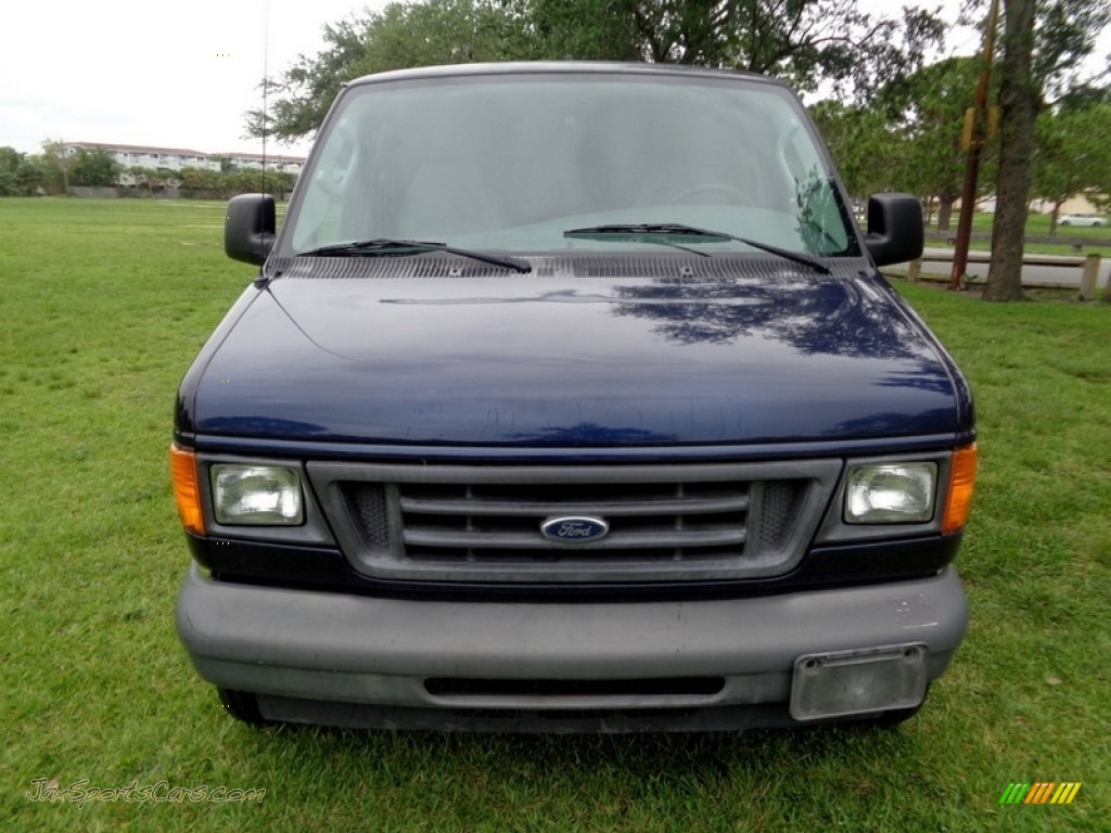 2006 E Series Van E250 Commercial - True Blue Metallic / Medium Flint Grey photo #47