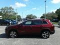 Jeep Cherokee Limited Velvet Red Pearl photo #2