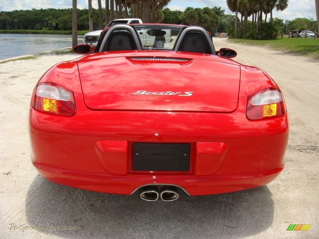 2005 Boxster S - Guards Red / Black photo #6