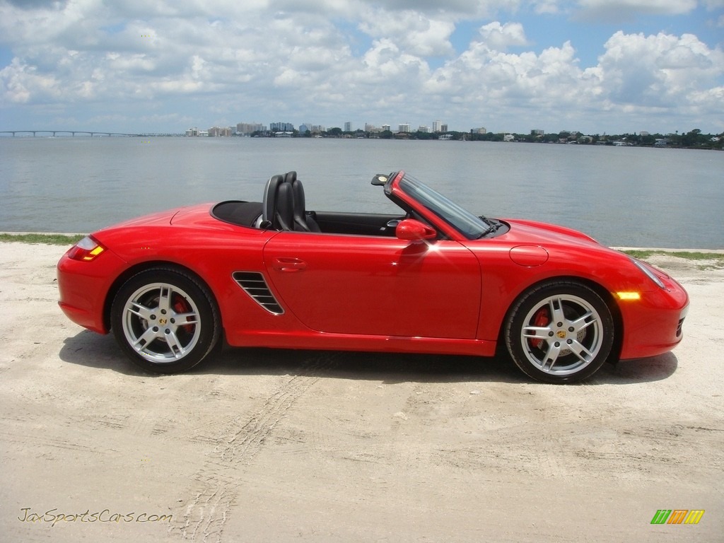 2005 Boxster S - Guards Red / Black photo #8