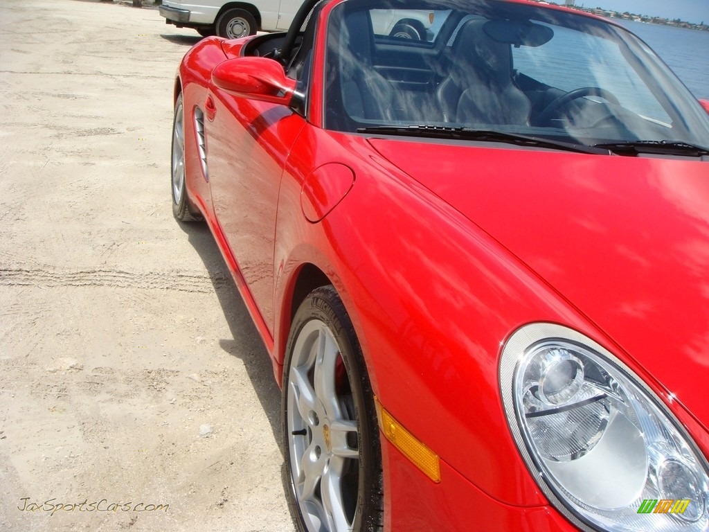 2005 Boxster S - Guards Red / Black photo #9