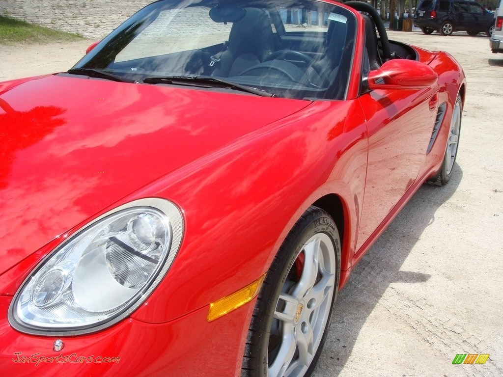 2005 Boxster S - Guards Red / Black photo #10