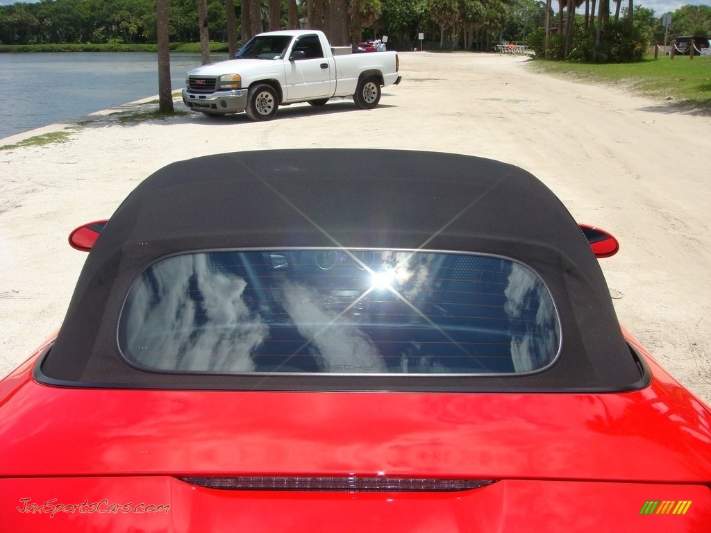 2005 Boxster S - Guards Red / Black photo #28