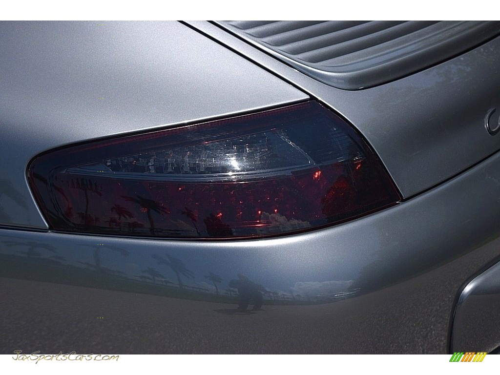 2002 911 Carrera Coupe - Seal Grey Metallic / Graphite Grey photo #19