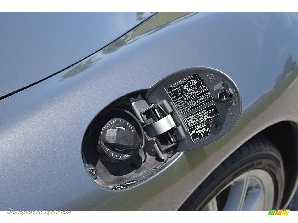 2002 911 Carrera Coupe - Seal Grey Metallic / Graphite Grey photo #22