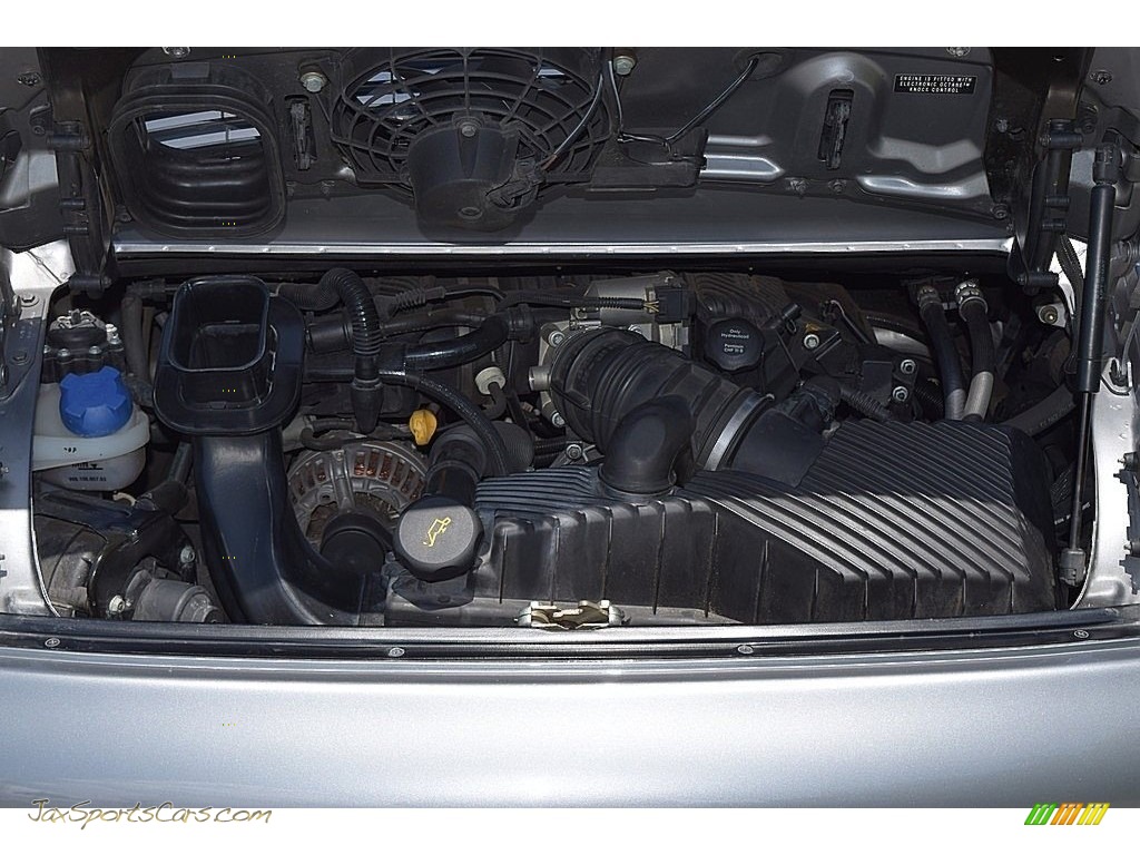 2002 911 Carrera Coupe - Seal Grey Metallic / Graphite Grey photo #63