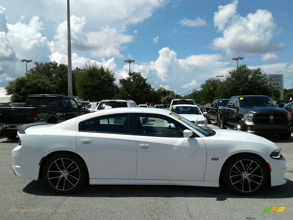 2018 Charger R/T Scat Pack - White Knuckle / Black photo #6