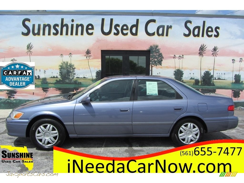 2000 Camry LE - Constellation Blue Pearl / Gray photo #1