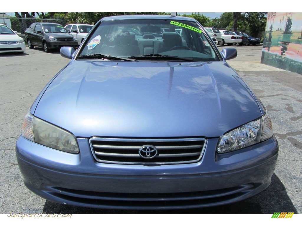 2000 Camry LE - Constellation Blue Pearl / Gray photo #4