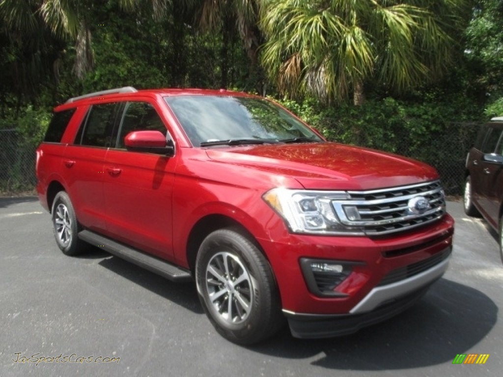 2018 Expedition XLT - Ruby Red / Ebony photo #1
