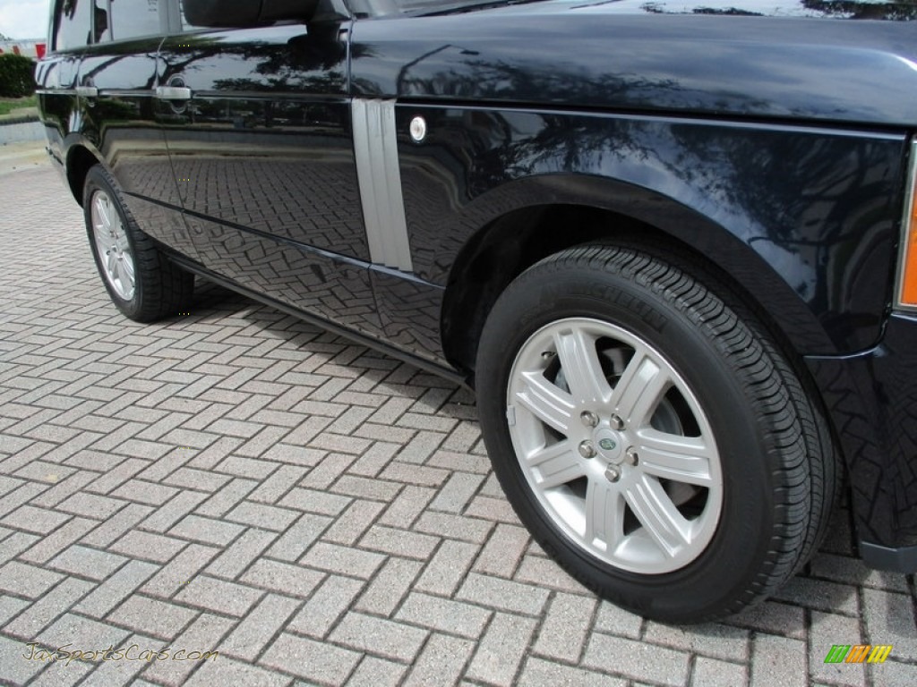 2008 Range Rover V8 HSE - Buckingham Blue Metallic / Parchment photo #60