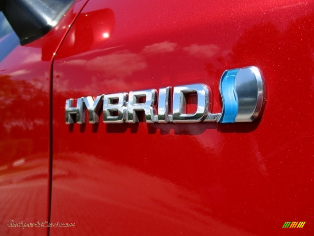 2010 Prius Hybrid IV - Barcelona Red Metallic / Bisque photo #2