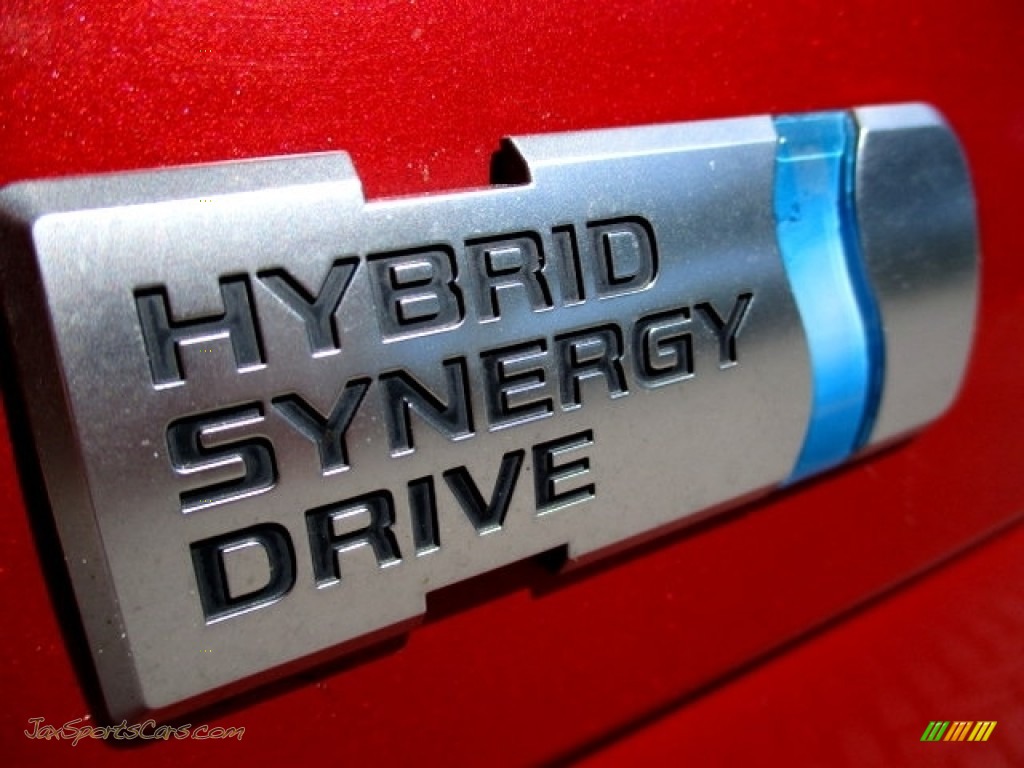 2010 Prius Hybrid IV - Barcelona Red Metallic / Bisque photo #4