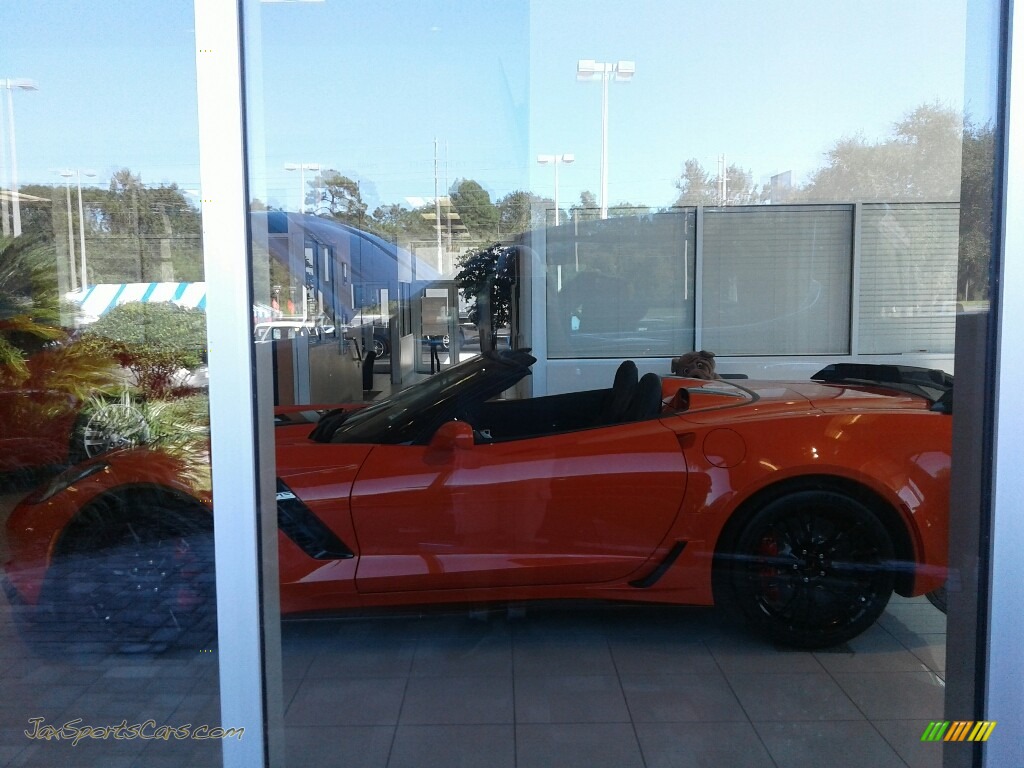 2019 Corvette Z06 Convertible - Sebring Orange Tintcoat / Black photo #3