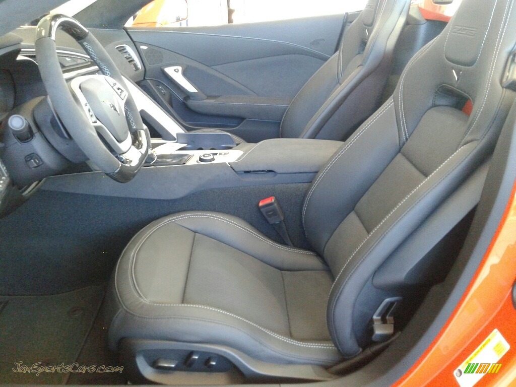 2019 Corvette Z06 Convertible - Sebring Orange Tintcoat / Black photo #9