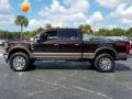 Ford F250 Super Duty King Ranch Crew Cab 4x4 Magma Red photo #2