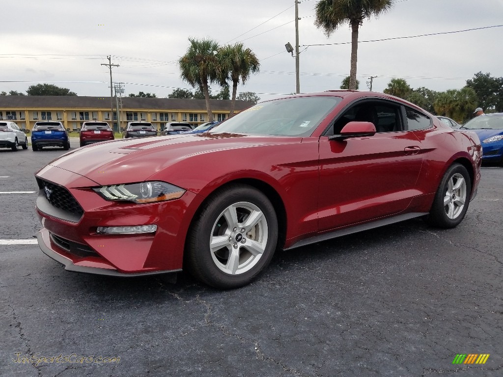 Ruby Red / Ebony Ford Mustang EcoBoost Fastback