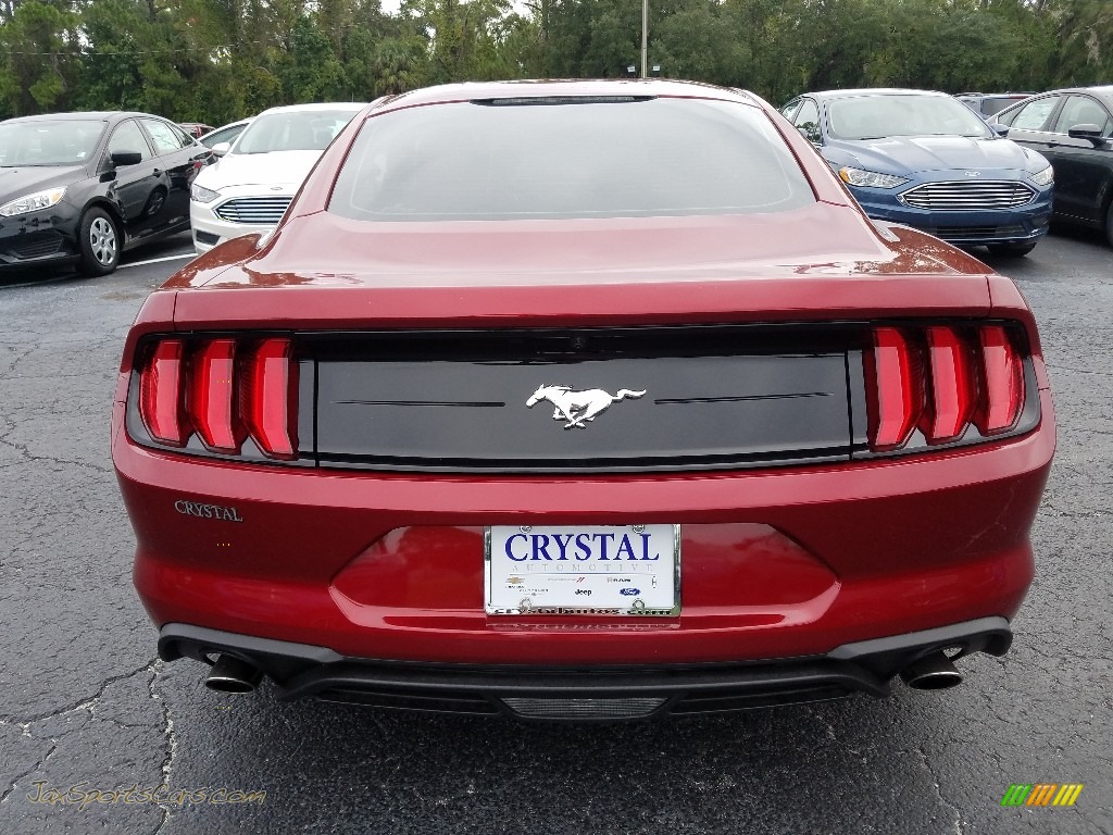 2018 Mustang EcoBoost Fastback - Ruby Red / Ebony photo #4