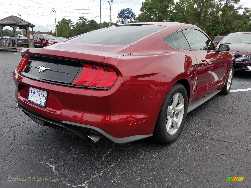 2018 Mustang EcoBoost Fastback - Ruby Red / Ebony photo #5