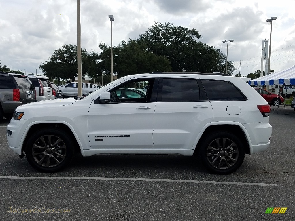 2017 Grand Cherokee Limited 75th Annivesary Edition 4x4 - Bright White / Black/Light Frost Beige photo #2